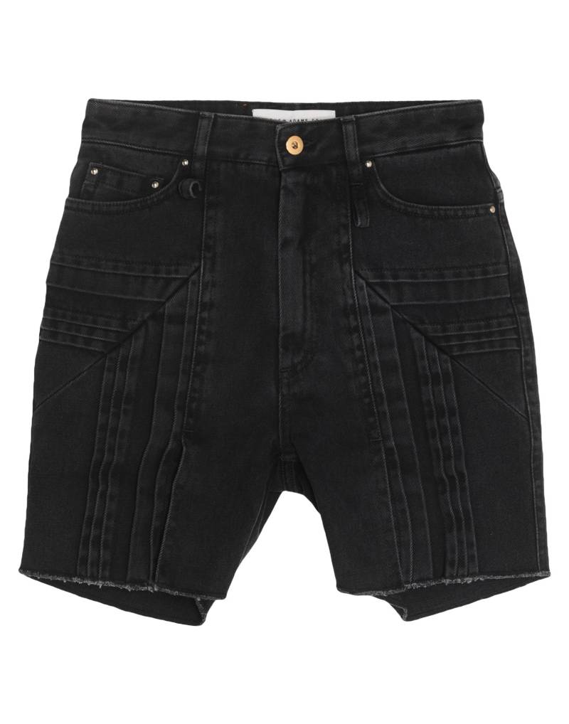 MATTHEW ADAMS DOLAN Jeansshorts Damen Schwarz von MATTHEW ADAMS DOLAN