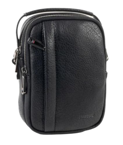 MATTIES Unisex Reportero New Nappa Handtasche, Schwarz von MATTIES