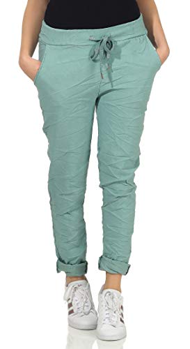 MATY FASHION Damen Hose Stretch Sweatpants Sommer Jogginghose für Freizeit Boyfriend Baggyhose (as3, Numeric, Numeric_36, Numeric_40, Regular, Regular, Petrol) von MATY FASHION