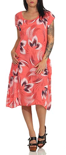 MATY FASHION angesagtes Sommerkleid Strandkleid Maxikleid Freizeitkleid 49 (36-42, Lachs) von MATY FASHION