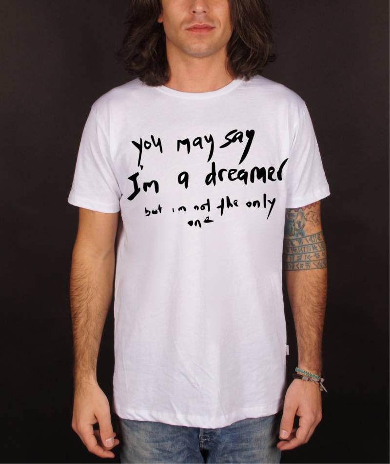 John Lennon Lennon-T-Shirt, T-Shirt, T-Shirts, Musik, Bekleidung, Geschenk, 100 % Baumwolle, Made in Italien von MATclothingShop