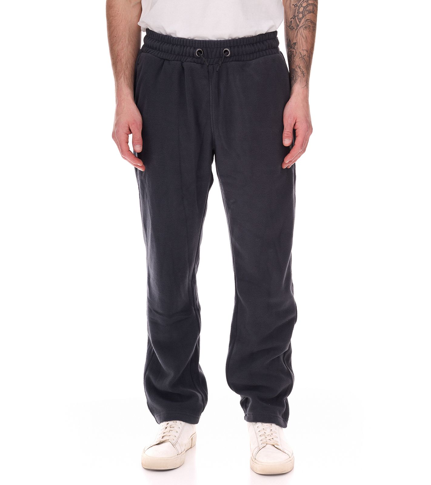 MAUI SPORTS Herren Fleece-Hose Freizeit-Jogger Homewear Oeko-Tex 100 zertifiziert 9087474 Grau von MAUI SPORTS