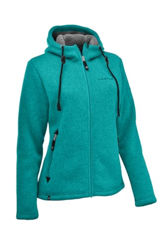 Maul Sports Damen Chieming - Strickfeecejacke mit Kaputze - 50 von MAUL