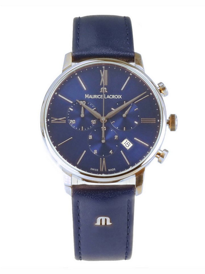 MAURICE LACROIX Chronograph Herren Uhr 40 Ø mm Eliros EL1098-SS001-410-4 Eliros, Chronograph von MAURICE LACROIX