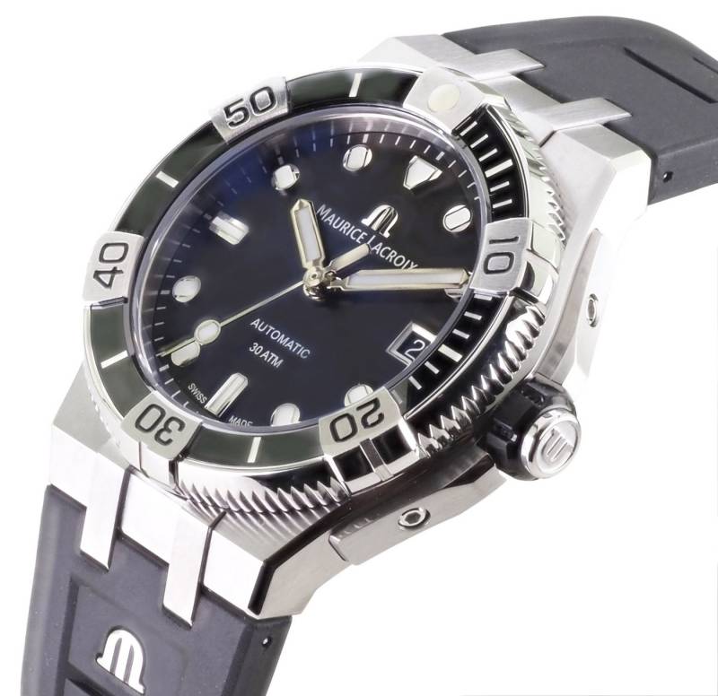 MAURICE LACROIX Schweizer Uhr 39 mm Ø Aikon Venturer Automatik AI6057-SSL20-330-2 Aikon Venturer, Waterresistant: 30 ATM von MAURICE LACROIX