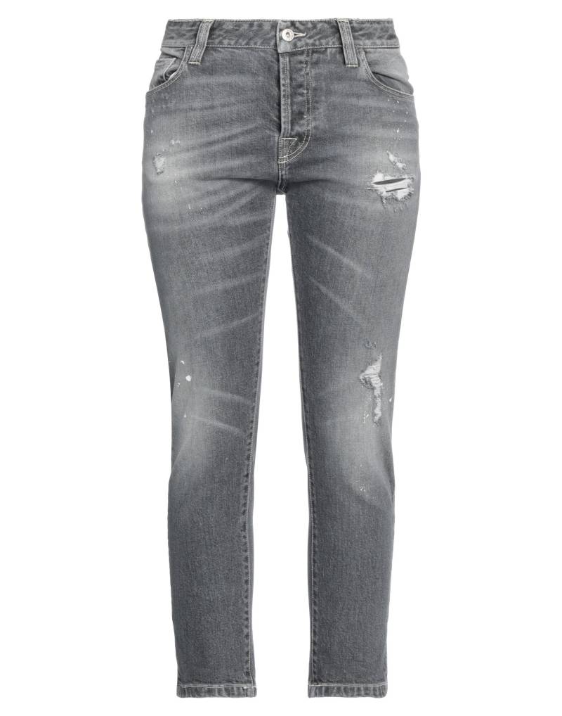 MAURIZIO MASSIMINO Jeanshose Damen Grau von MAURIZIO MASSIMINO