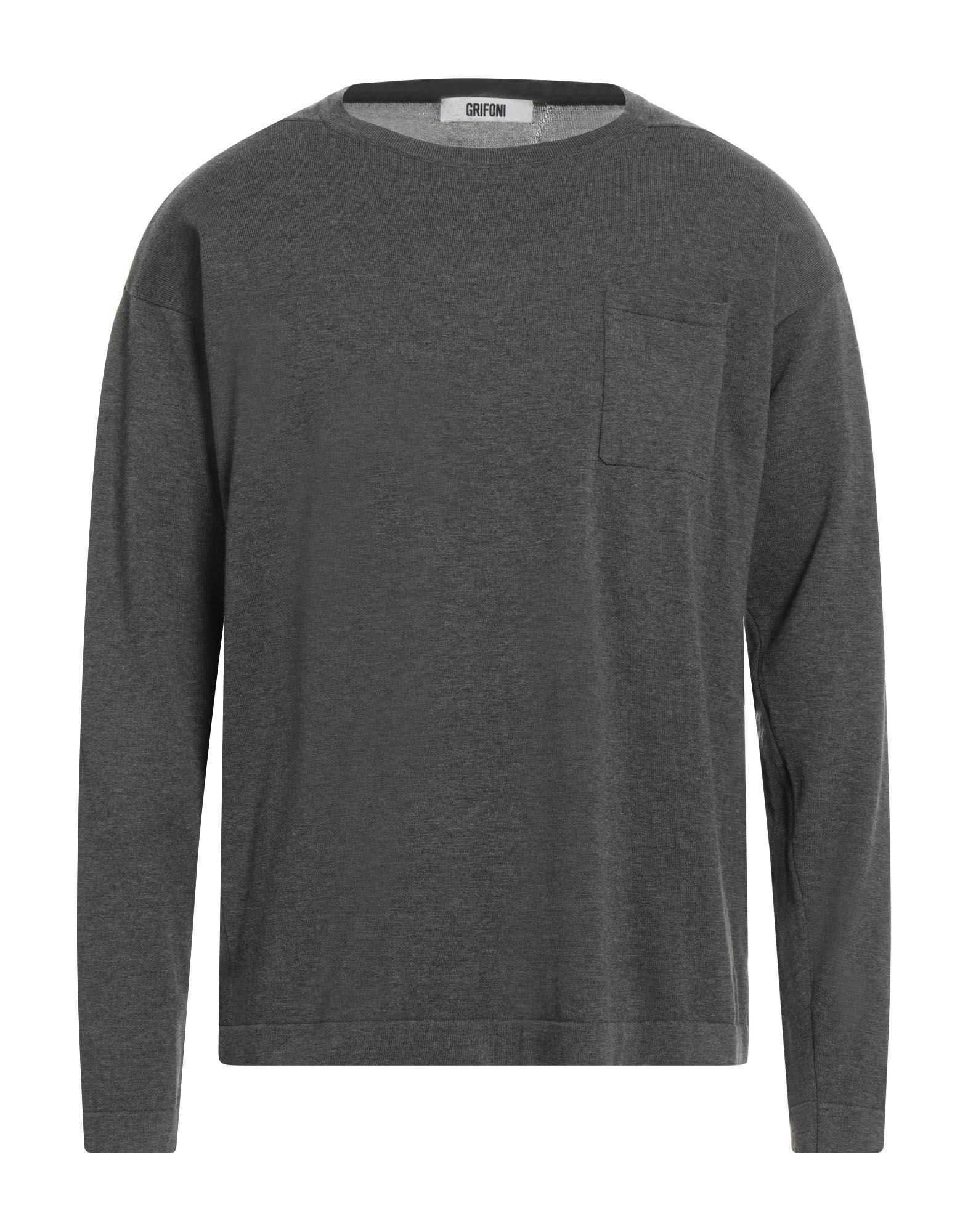 GRIFONI Pullover Herren Blei von GRIFONI