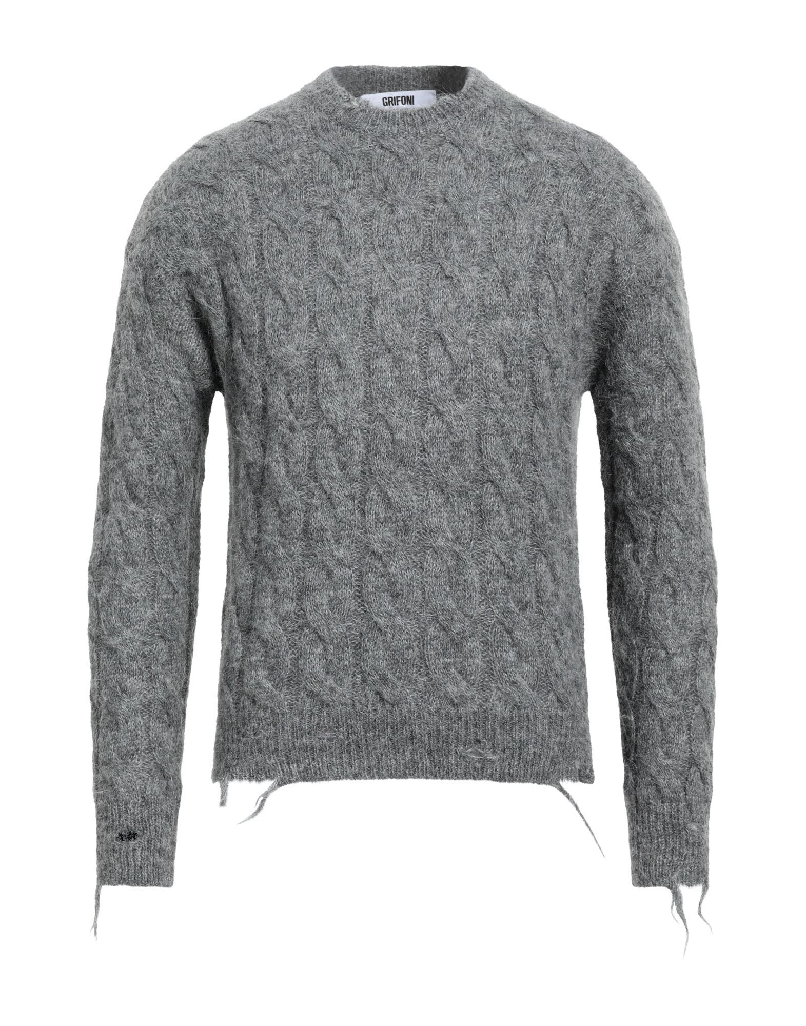 GRIFONI Pullover Herren Grau von GRIFONI