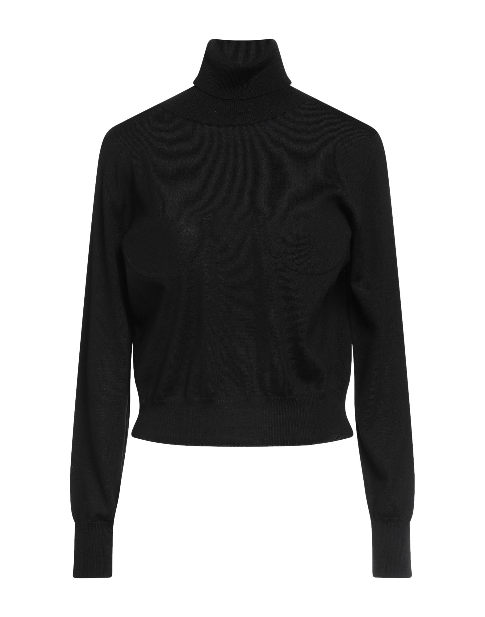 GRIFONI Rollkragenpullover Damen Schwarz von GRIFONI