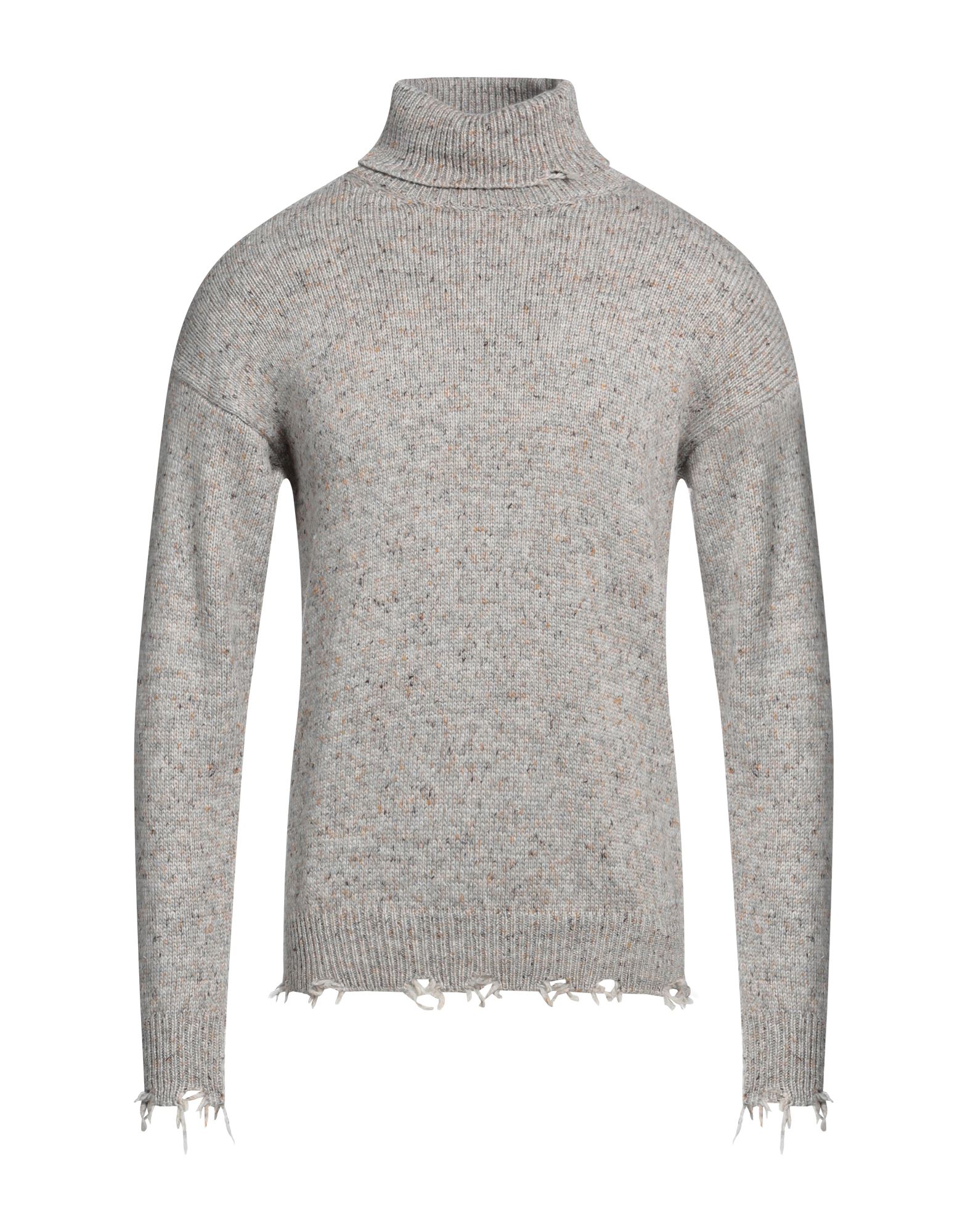 GRIFONI Rollkragenpullover Herren Grau von GRIFONI