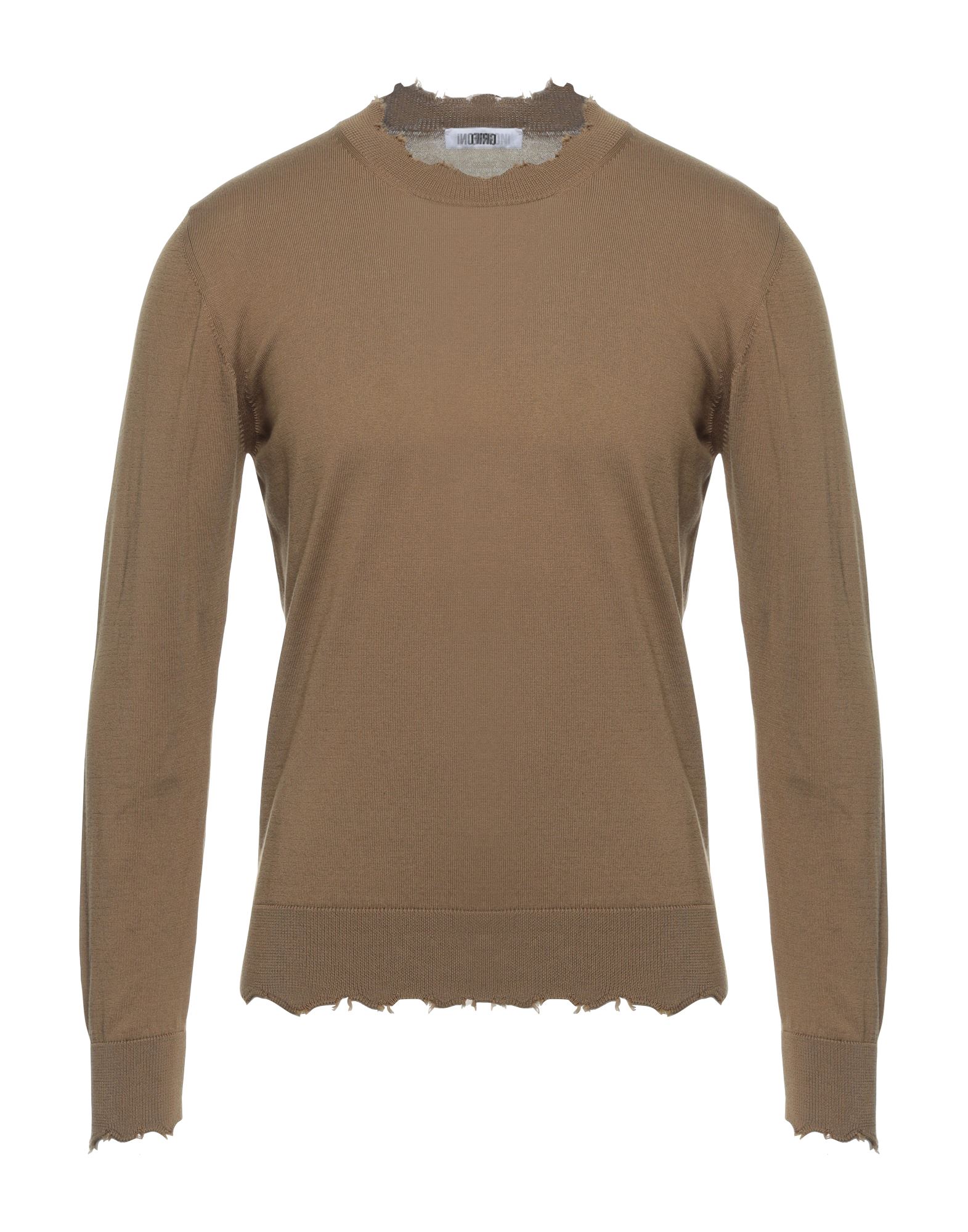 GRIFONI Pullover Herren Khaki von GRIFONI