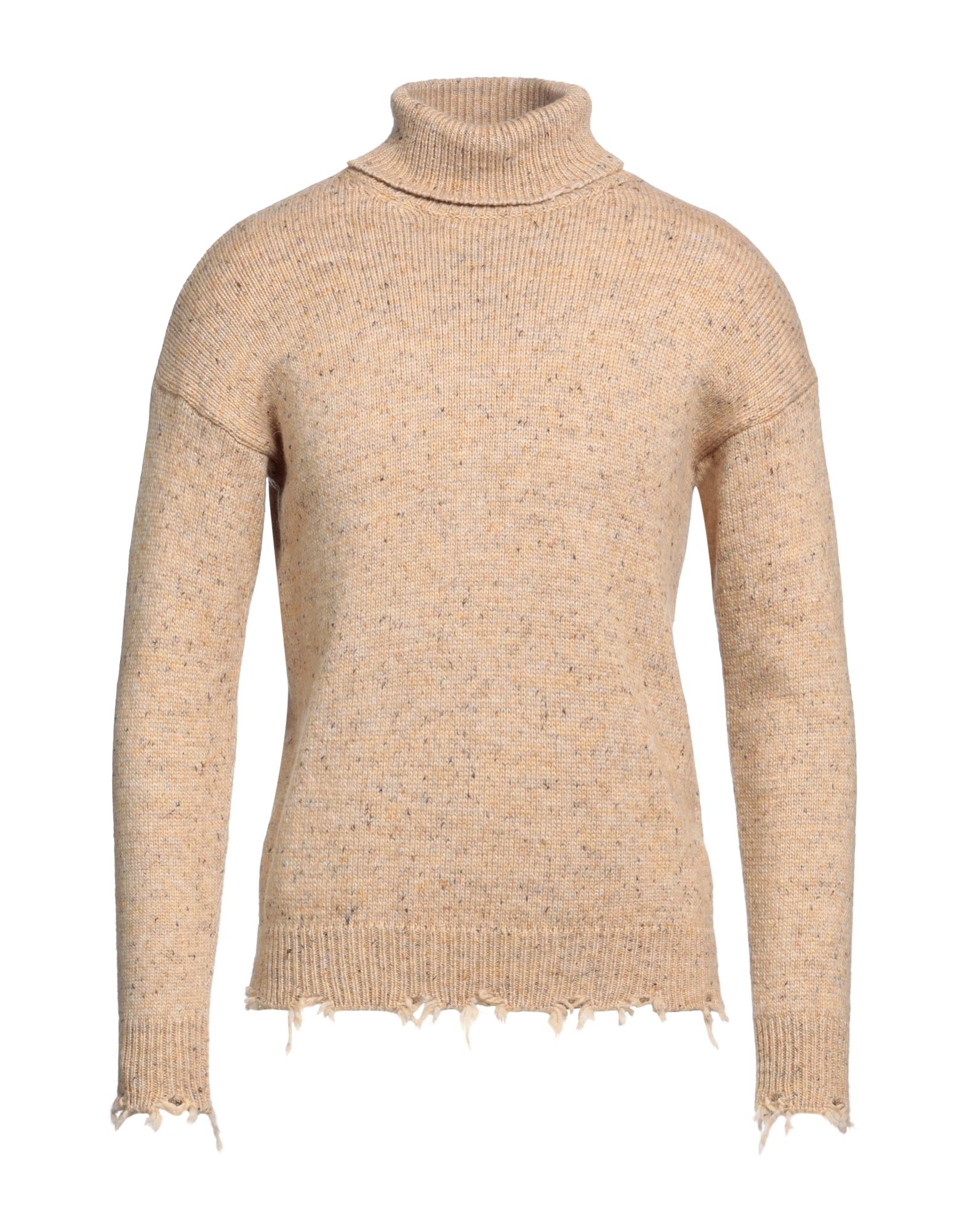 GRIFONI Rollkragenpullover Herren Sand von GRIFONI