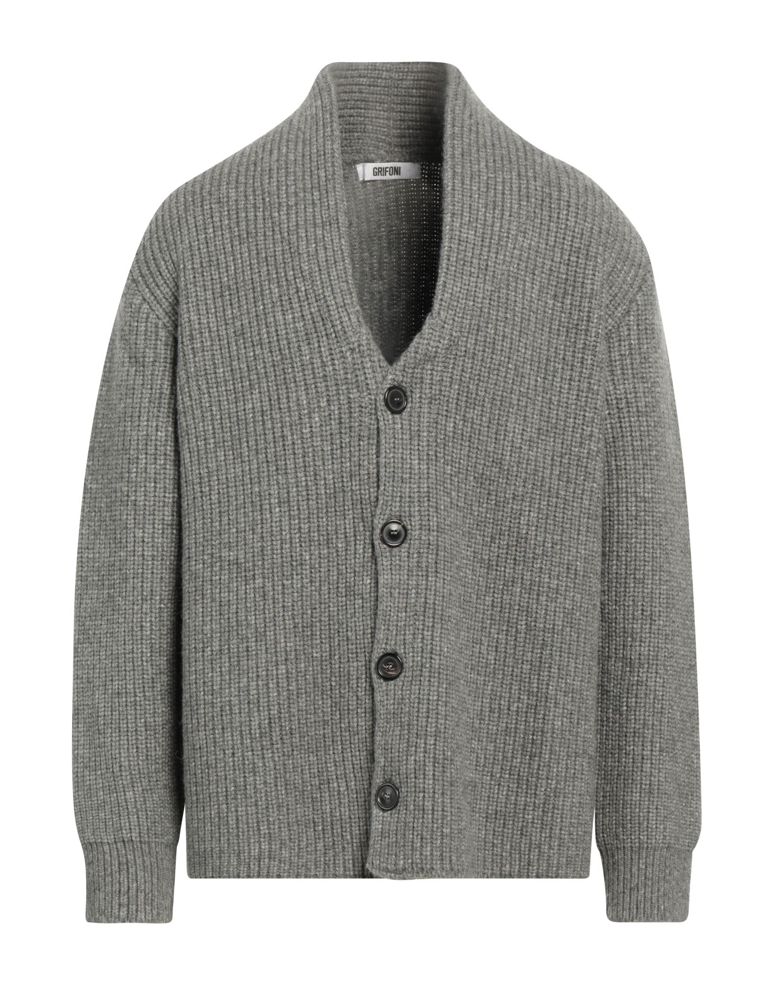 GRIFONI Strickjacke Herren Grau von GRIFONI