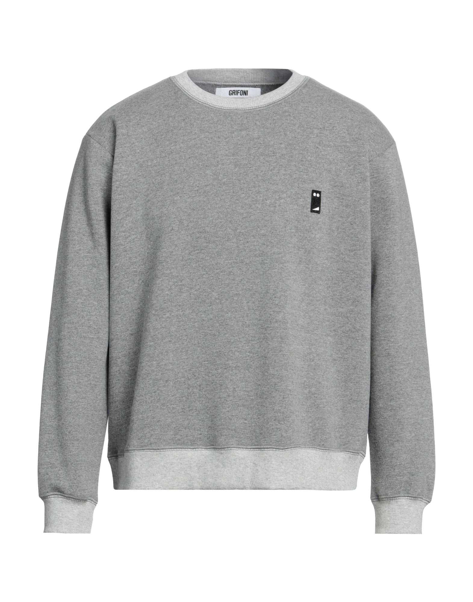 GRIFONI Sweatshirt Herren Grau von GRIFONI