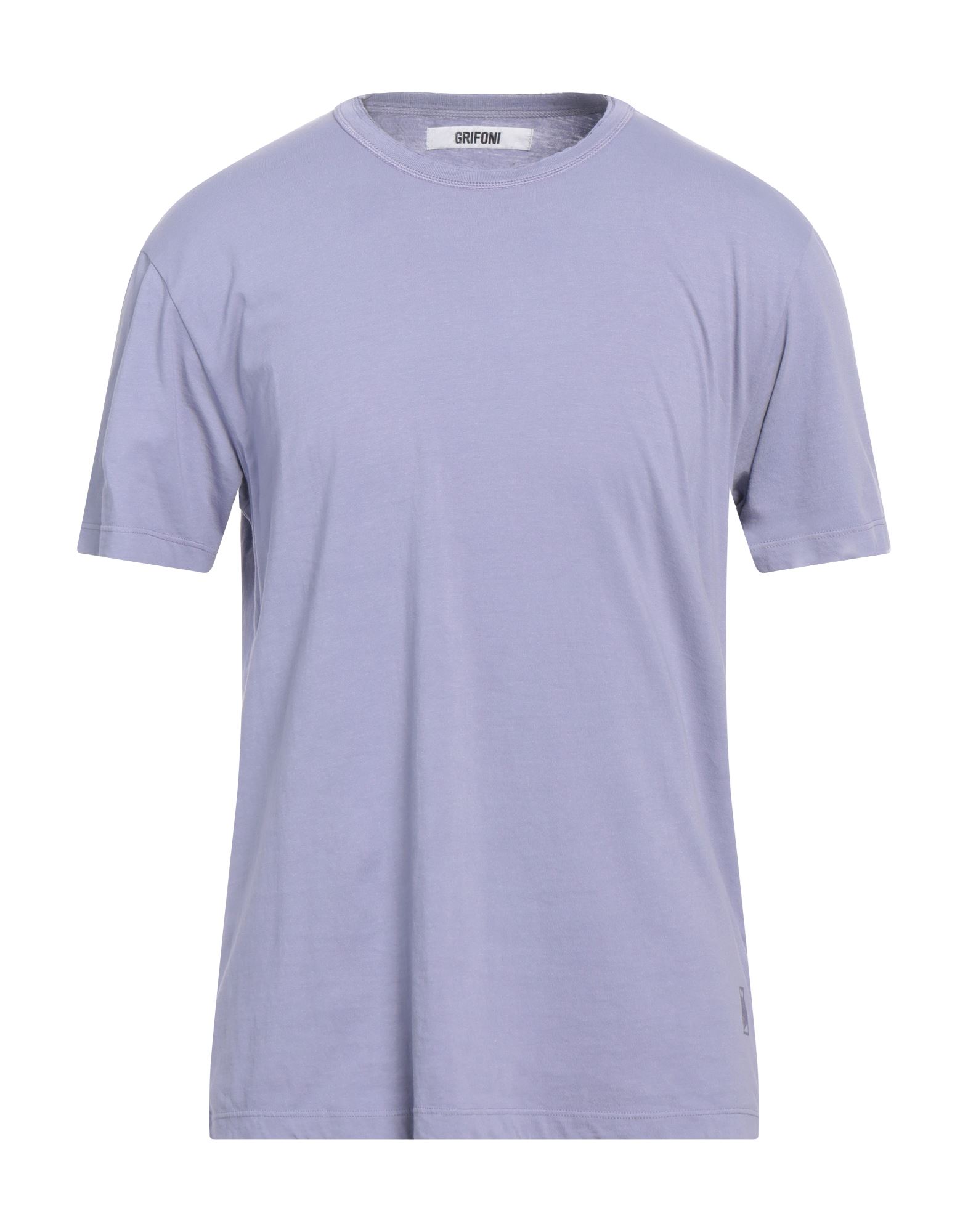 GRIFONI T-shirts Herren Violett von GRIFONI