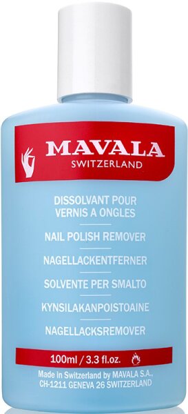 Mavala Lackentferner blau, Plast (PE) 100 ml 100 ml von MAVALA