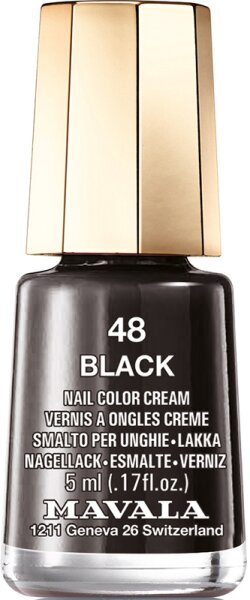 Mavala Nagellack 910.48 Black 5 ml von MAVALA