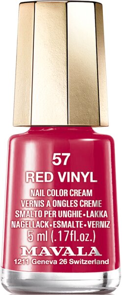 Mavala Nagellack 910.57 Red Vinyl 5 ml von MAVALA