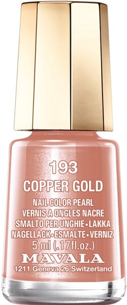 Mavala Nagellack 911.93 Copper Gold 5 ml von MAVALA