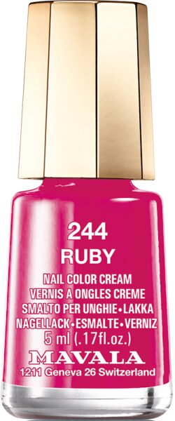 Mavala Nagellack 912.44 Ruby OO247:O281 5 ml von MAVALA