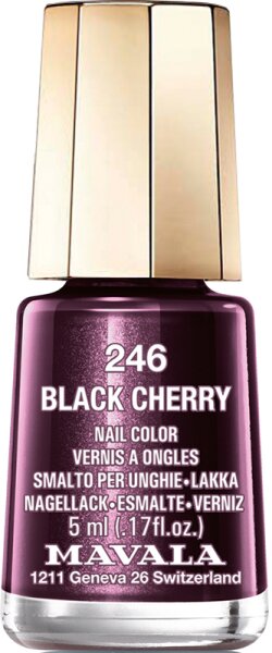 Mavala Nagellack 912.46 Black Cherry 5 ml von MAVALA