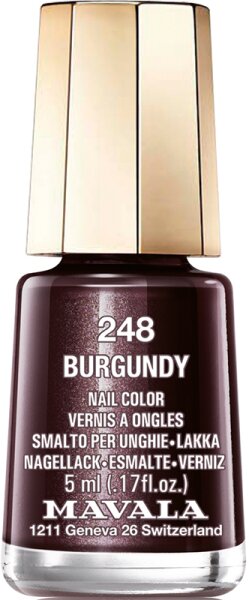 Mavala Nagellack 912.48 Burgundy 5 ml von MAVALA