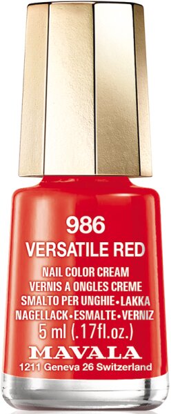 Mavala Nagellack 986 Versatile Red 5 ml von MAVALA