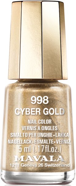 Mavala Nagellack 998 Cyber Gold 5 ml von MAVALA