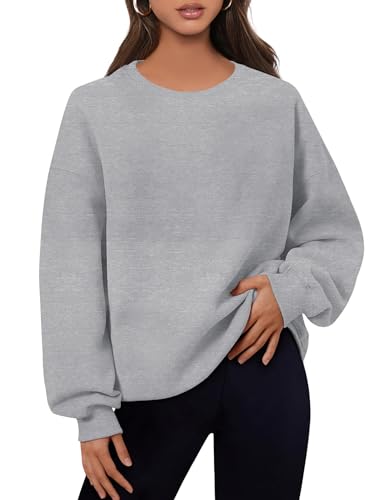 MAVIS LAVEN Damen-Sweatshirt,lockere Passform,langärmlig,Rundhalsausschnitt,Keine Kapuzenpullis,süße,adrette Kleidung,Teenager-Mädchen von MAVIS LAVEN