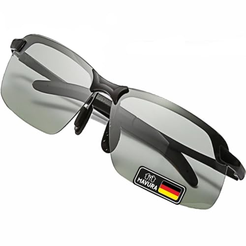 MAVURA POLARIX Polarisierte Sonnenbrille Fahren Brillen Angeln UV400 Schwarz Herren Polarisiert photochrome von MAVURA