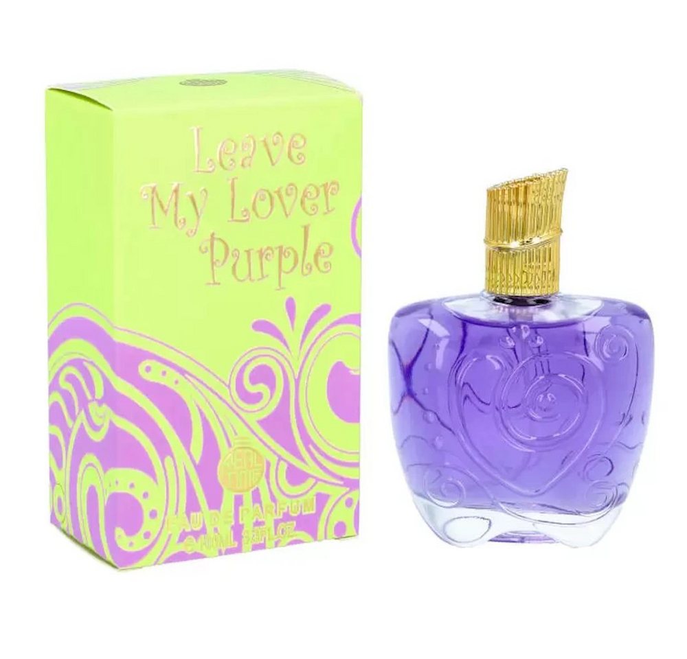 RT Eau de Parfum LEAVE MY LOVER PURPLE - Damen Parfüm - süße & gourmandige Noten, - 100ml - Duftzwilling / Dupe Sale von MAVURA