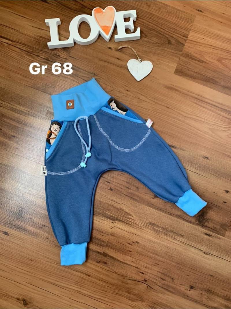 Hose , Checkerhose, Pumphose, Pumpis /Handmade/Neu /Bioqualität Gr .68 /Angeraut von MAWICOUNTRYLOOK