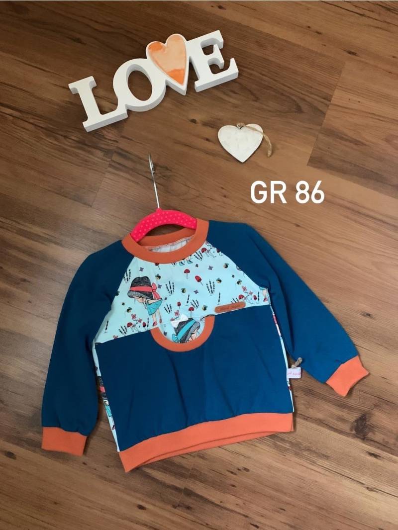 Pulli in Der Gr.86 Handmade /Neu /Absolutes Unikat /Bioqualität von MAWICOUNTRYLOOK