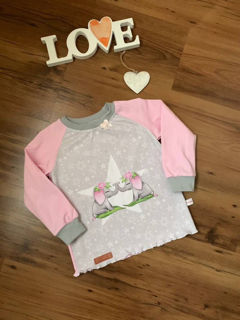 Shirt/Pulli Gr 98 /Handmade/Neu /Bioqualität/Absolutes Unikat von MAWICOUNTRYLOOK