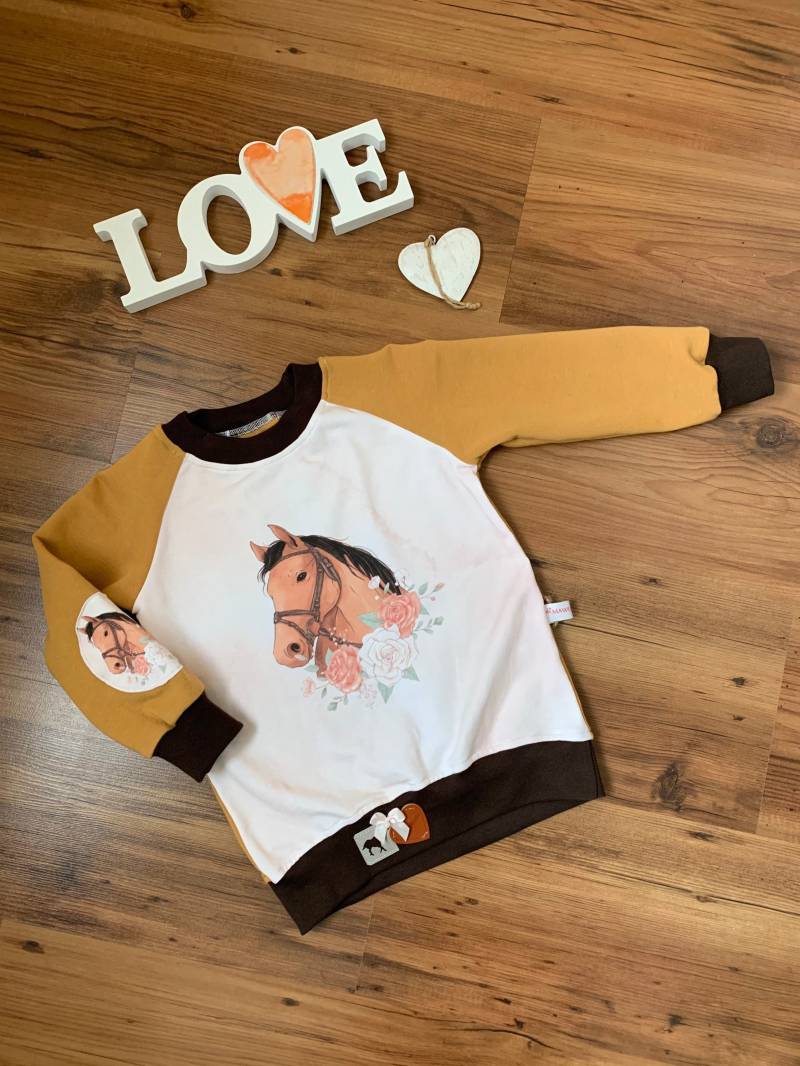 Sweatshirt/Angeraut Gr 92 /Handmade/Neu /Absolutes Unikat von MAWICOUNTRYLOOK