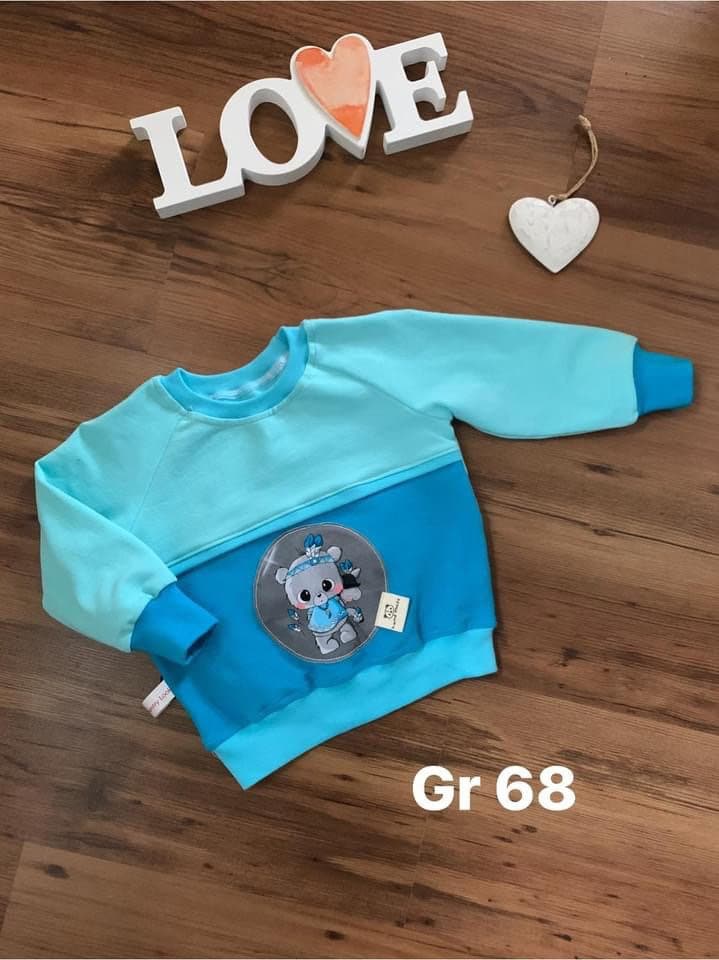 Sweatshirt/Pulli /Pullover in Der Gr 68 Handmade /Neu 2022 Absolutes Unikat von MAWICOUNTRYLOOK