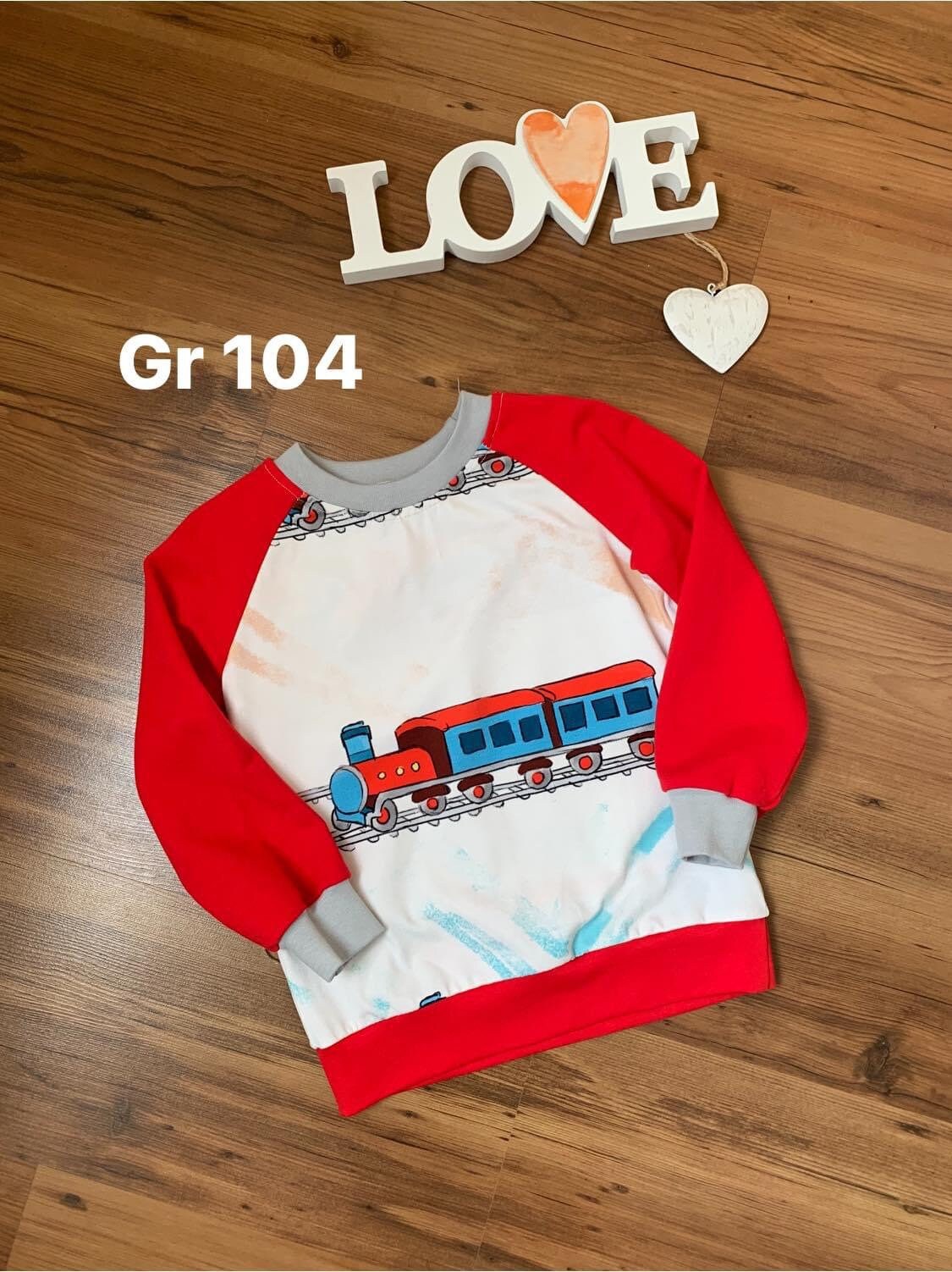 Sweatshirt/Pulli /Shirt Mit Langem Arm Handmade/Neu 2022 Absolutes Unikat von MAWICOUNTRYLOOK