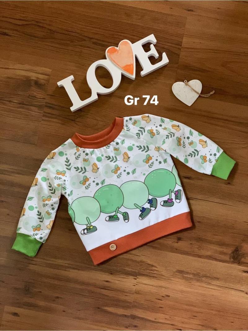 Sweatshirt/Pulli /Shirt Mit Langem Arm Handmade /Neu 2022 Absolutes Unikat von MAWICOUNTRYLOOK