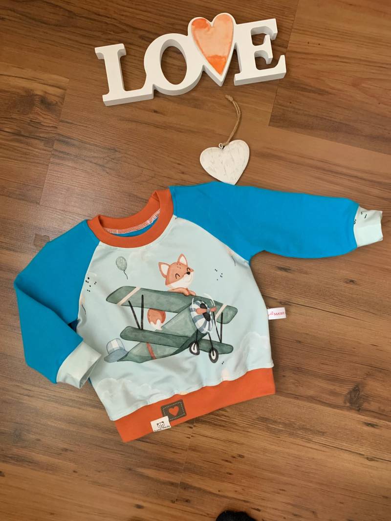 Sweatshirt Gr 74 /Handmade/Neu /Absolutes Unikat von MAWICOUNTRYLOOK