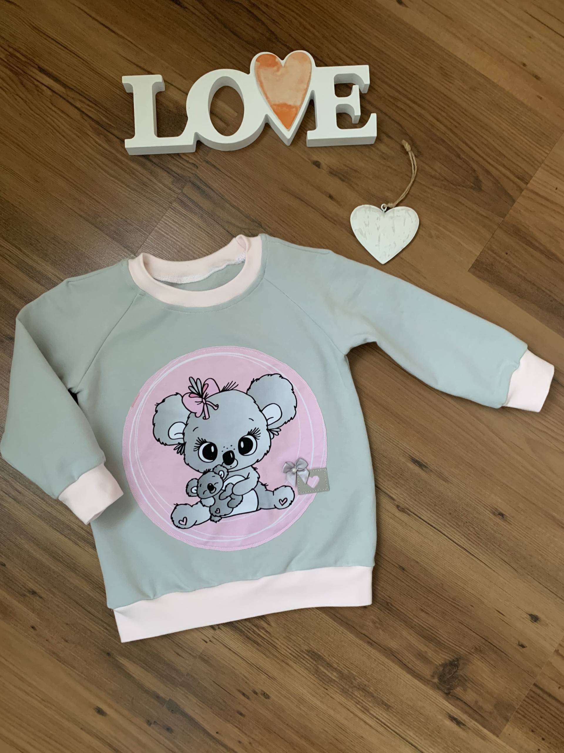 Sweatshirt Gr 80 /Handmade/Bioqualität/Absolutes Unikat von MAWICOUNTRYLOOK