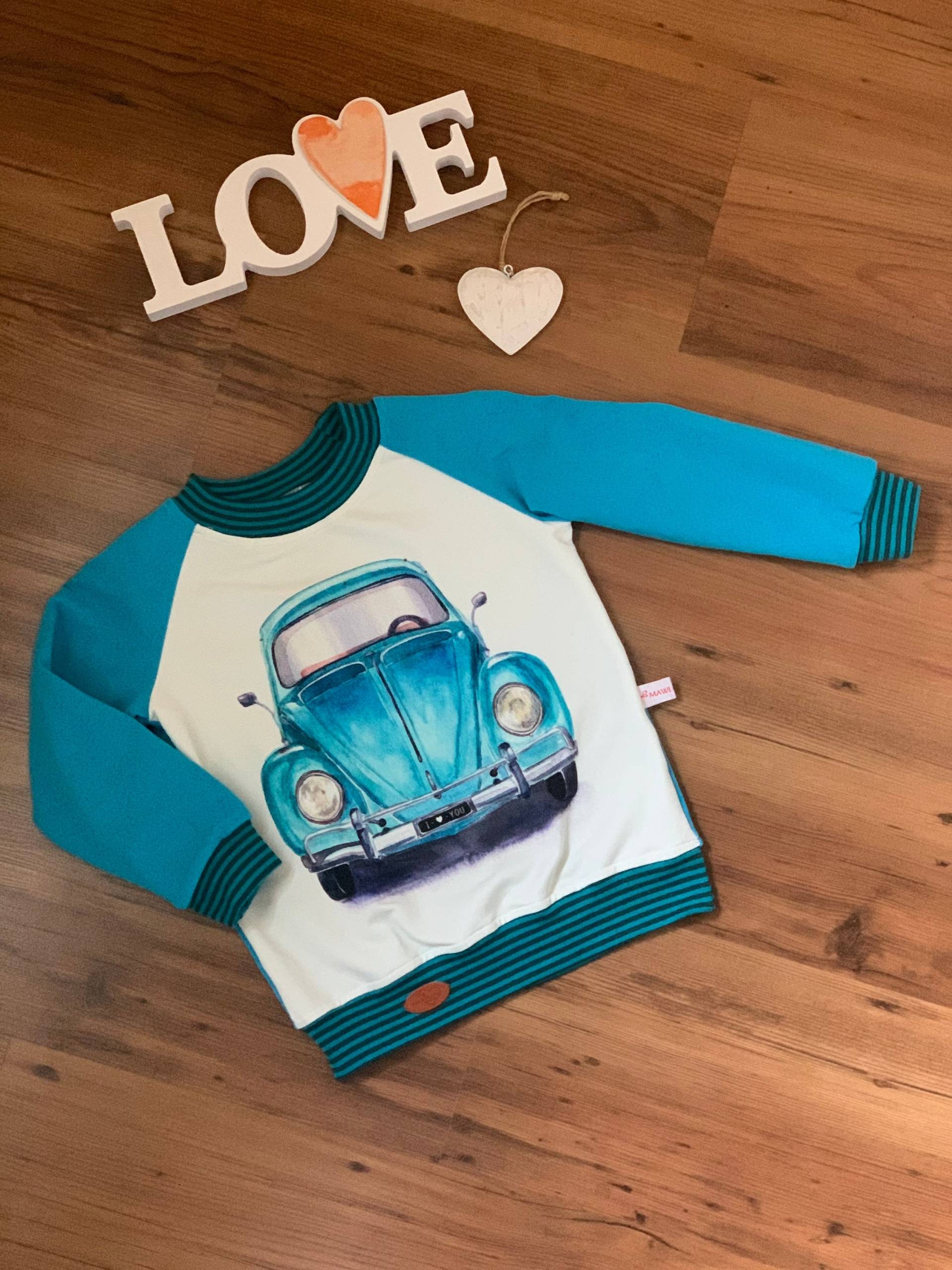 Sweatshirt Gr 92 /Handmade/Neu /Bioqualität/Absolutes Unikat von MAWICOUNTRYLOOK