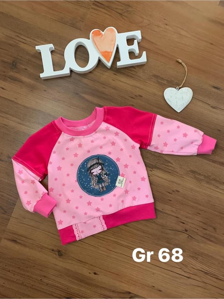 Sweatshirt in Der Gr 68 Handmade/Absolutes Unikat von MAWICOUNTRYLOOK