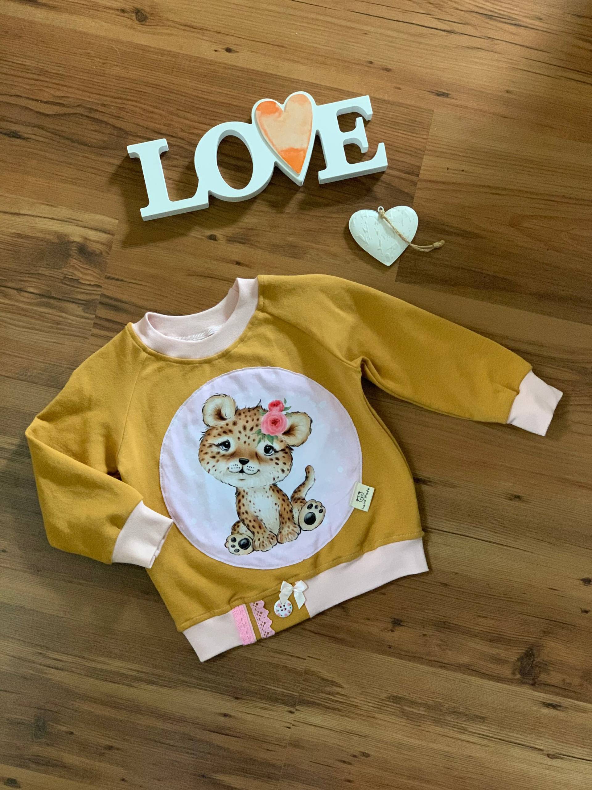 Sweatshirt in Der Gr 80 /Handmade/Absolutes Unikat von MAWICOUNTRYLOOK