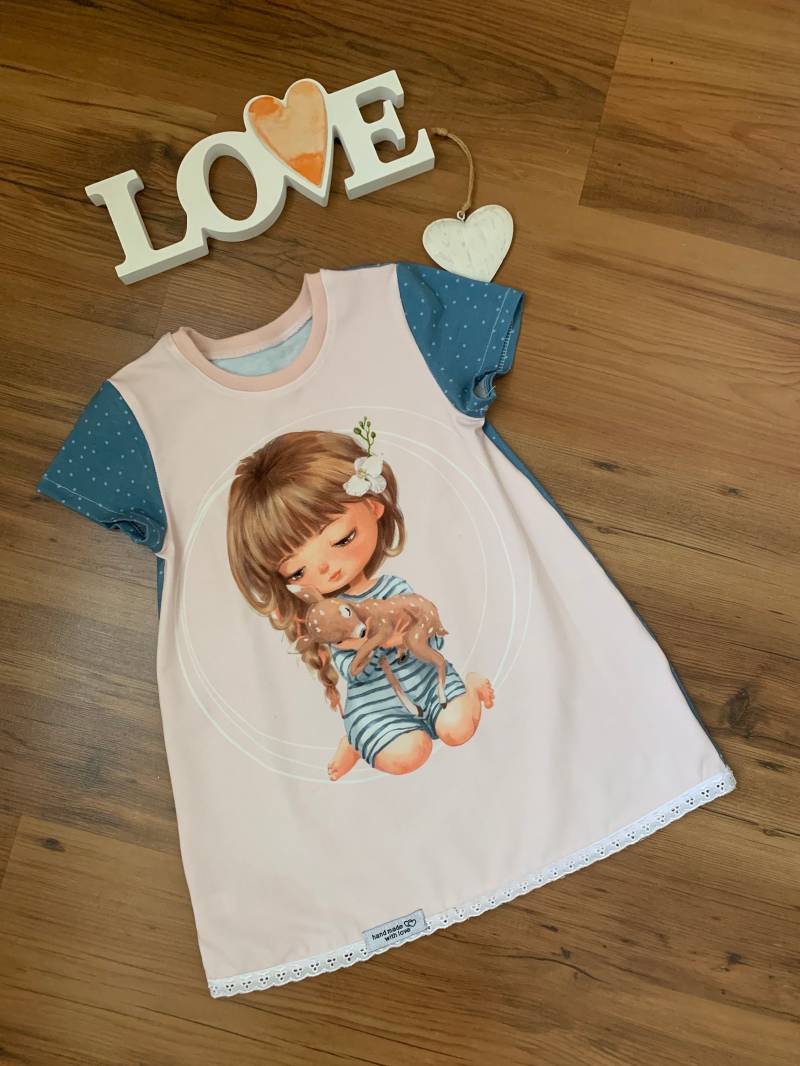 Tunika/Gr.116/Handmade /Neu /Biojersey von MAWICOUNTRYLOOK