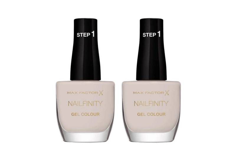 MAX FACTOR Foundation 2 x Max Factor Nailfinity Gel Colour Walk of Fame 150 Glänzend mit Gel von MAX FACTOR