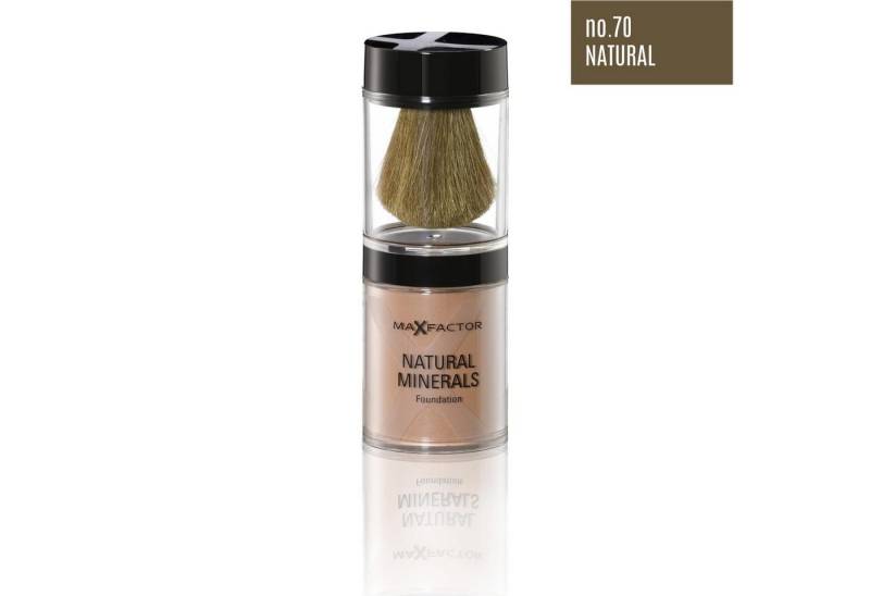 MAX FACTOR Foundation Natural Minerals Puder Make Up Foundation 10g Natural No. 70 von MAX FACTOR
