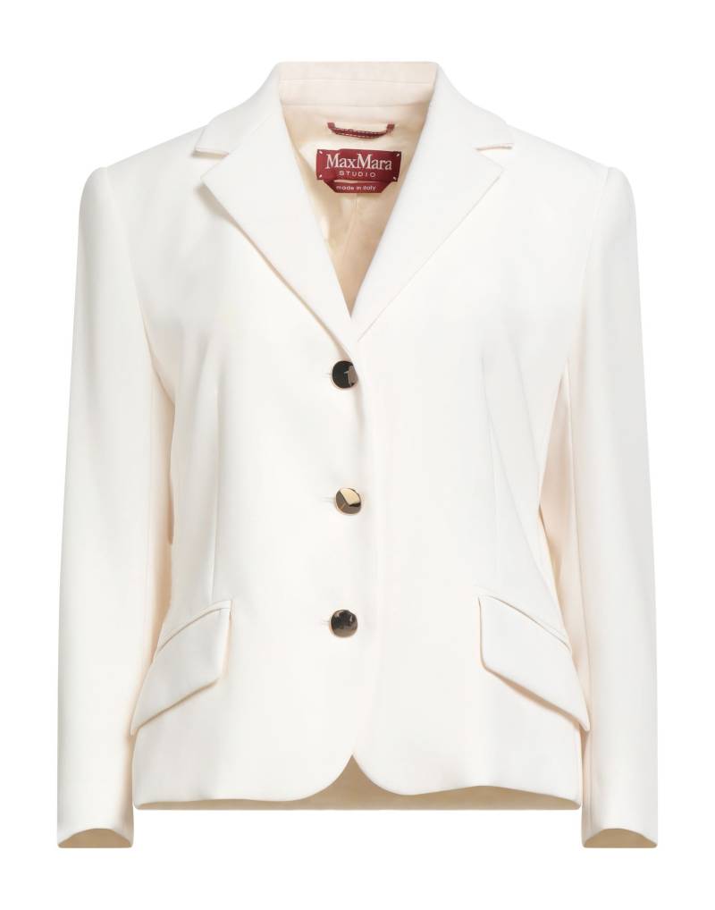 MAX MARA STUDIO Blazer Damen Elfenbein von MAX MARA STUDIO