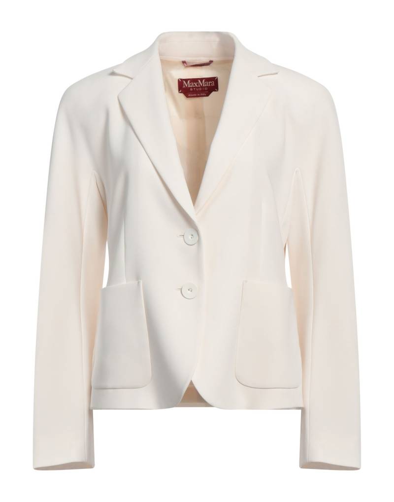 MAX MARA STUDIO Blazer Damen Elfenbein von MAX MARA STUDIO