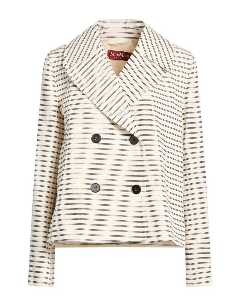 MAX MARA STUDIO Blazer Damen Elfenbein von MAX MARA STUDIO