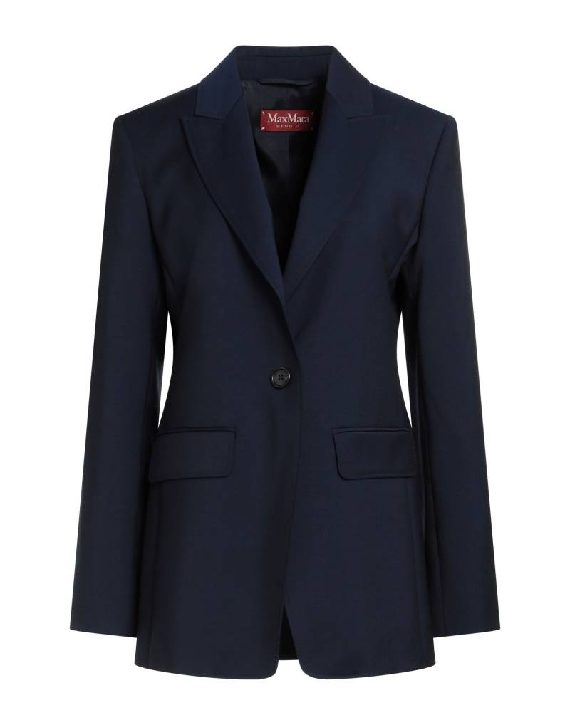 MAX MARA STUDIO Blazer Damen Marineblau von MAX MARA STUDIO